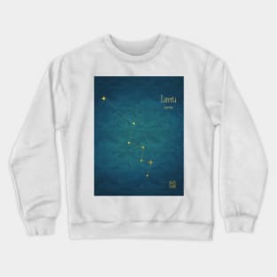 Night Sky Constellations - Lacerta Crewneck Sweatshirt